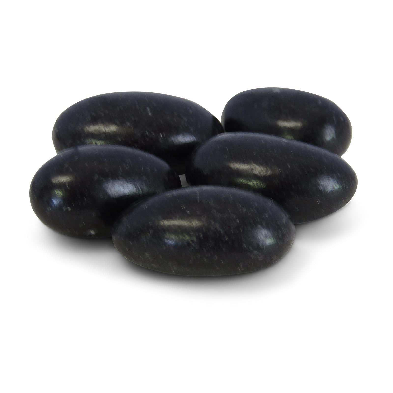 Black Jordan Almonds by Its Delish, 1 LB Bulk | Sugared Almond Nut with Sweet Hard Candy Coating - Bulk Wedding Favors, Bridal and Baby Showers, Party