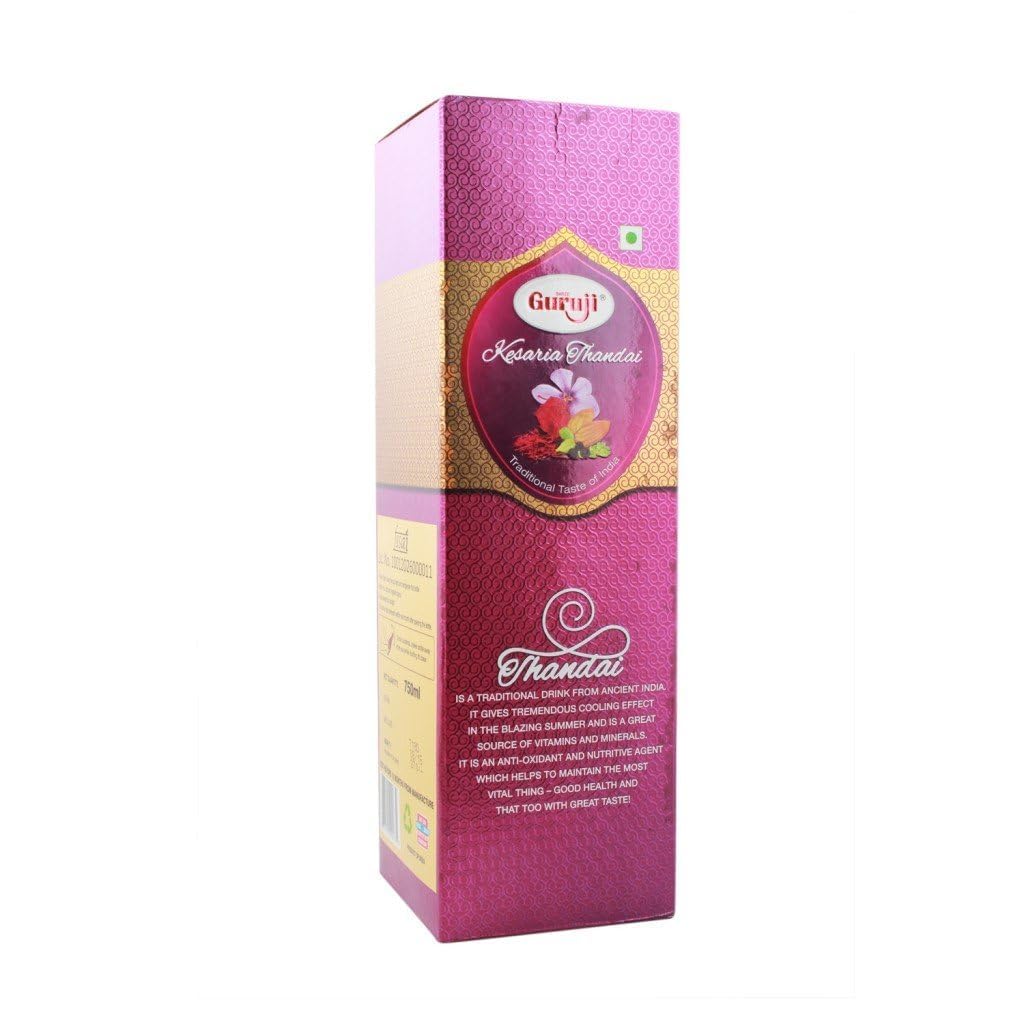 Guruji 1 Kesaria Thandai, 750Ml