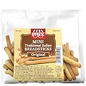 Snacktery Mini Breadsticks - Original Grissini, All Natural Italian Breadsticks, Non-GMO - 5.29 Ounce, 4 Packs