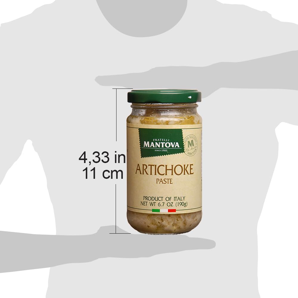 Mantova Artichoke Paste, 6.5 Ounce (Pack of 6)