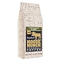 Moose Munch Northwest Blend Ground Coffee, Medium Roast, 100% Arabica, Cinnamon, Hazelnut & Praline Flavor, 12 oz Bag