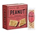 South 40 Snacks Crunchy Nut Bars, Peanut Bar, 40g (Pack of 12)