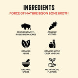Kettle & Fire Bison Bone Broth, 16.9 OZ