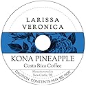 Kona Pineapple Costa Rica Coffee (Single Serve K-Cup Pods) (Gourmet, Naturally Flavored, Whole Coffee Beans) (12 pods, ZIN: 576687)