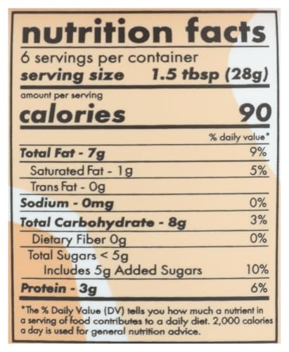 Doughy, Cookie Dough Peanut Butter, 6 Ounce