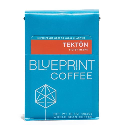 Blueprint Coffee Tekton Whole Bean Coffee, 10 oz