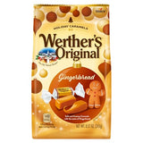 Werther's Original Soft Gingerbread Caramels, 8.57oz Bag, Individually Wrapped