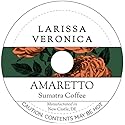 Amaretto Sumatra Coffee (Single Serve K-Cup Pods) (Gourmet, Naturally Flavored, Whole Coffee Beans) (12 pods, ZIN: 571133) - 3 Pack