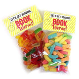 Book Worms Sour Gummi Worm Treat Bag, Gluten Free