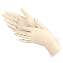 Green Direct Disposable Latex Gloves For Food Prep, Cleaning - Powder Free - Medium, Small, Large, 100 Count Per Box (X-Large)