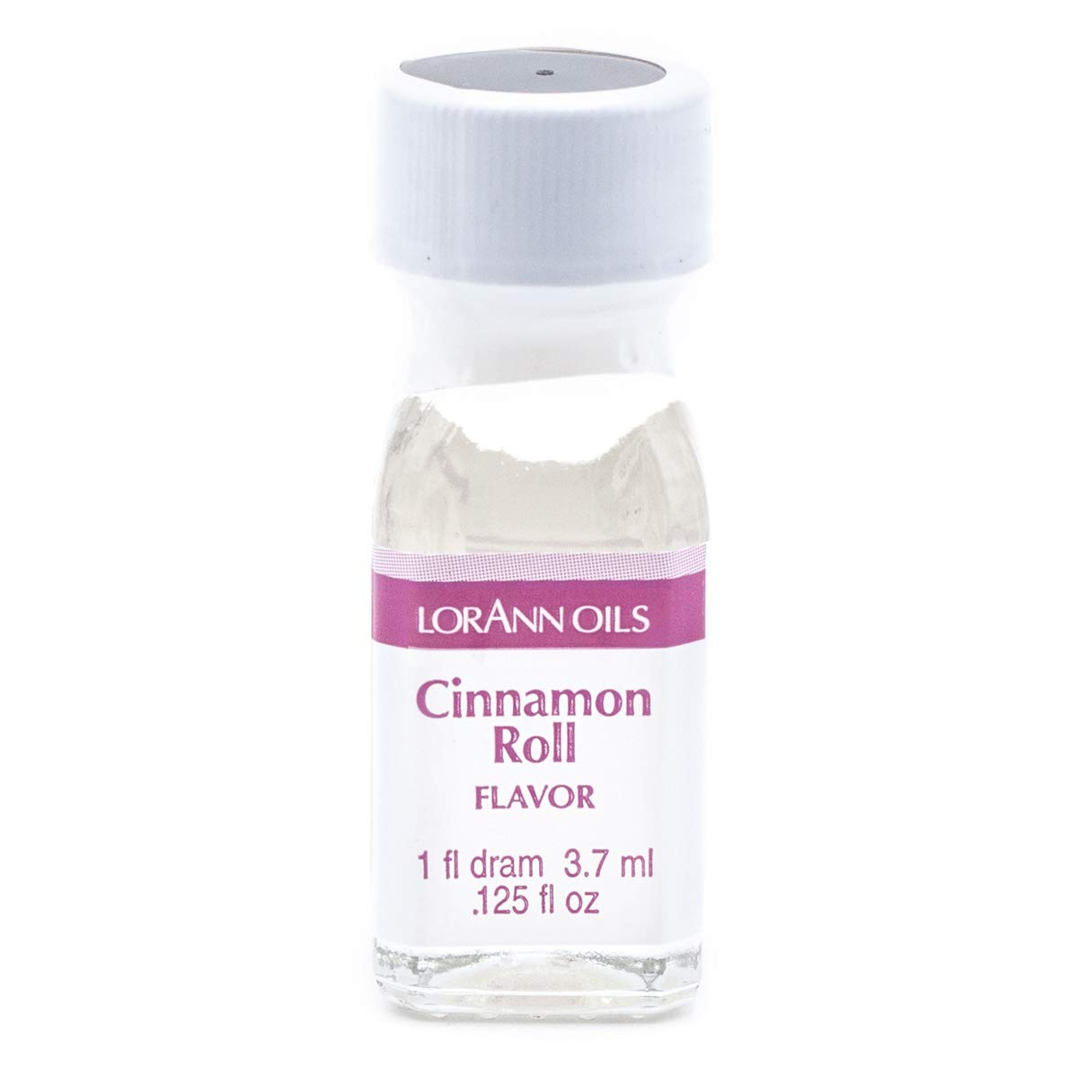LorAnn Cinnamon Roll SS Flavor, 1 dram bottle (.0125 fl oz - 3.7ml - 1 teaspoon) - 3 Pack - includes a recipe