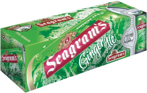 Seagram's Ginger Ale, 12oz Cans (Pack of 12)