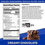 Orgain Organic Protein Shake, Grass Fed Dairy, Creamy Chocolate - 26g High Protein Whey Shake, Ready to Drink, Gluten Free, No Soy Ingredients, No