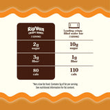 Crispy Dunes Peanut Butter Wafer Sticks - Low-Calorie Snack with Peanut Butter Cream Filling, 80 Calories, Non-GMO, Prebiotic Fiber - 12 Pack
