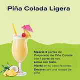 Jordan's Skinny Mixes Pina Colada Mix, Flavored Cocktail Mixer for Drinks, Tropical Drink Flavoring for Cocktails & Mocktails, Low Calorie, Gluten