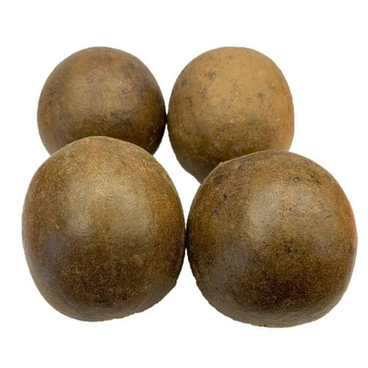 Premium Dried Luo Han Guo, Monk Fruit, Extra Large Size (6 Pieces)
