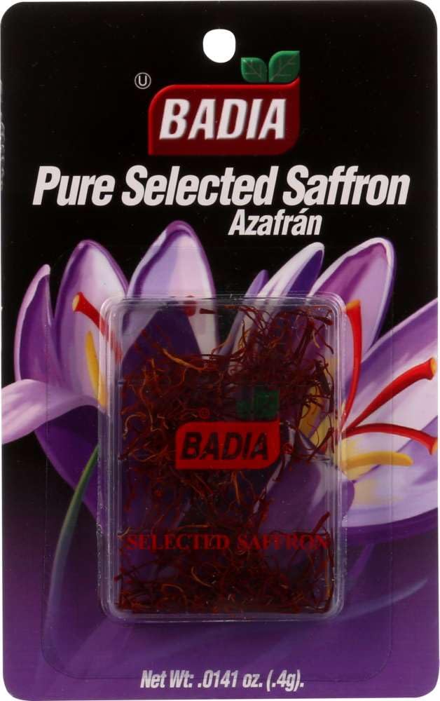 Badia Spanish Saffron, 0.0141-Ounce Blister Pack (Pack of 25)