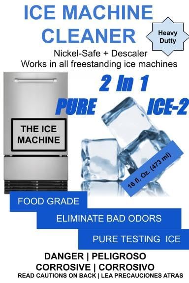 Global Products GLOB PRO SOLUTIONS Ice Machine Cleaner Compatible with Kenmore Ice machine cleaner 8171307
