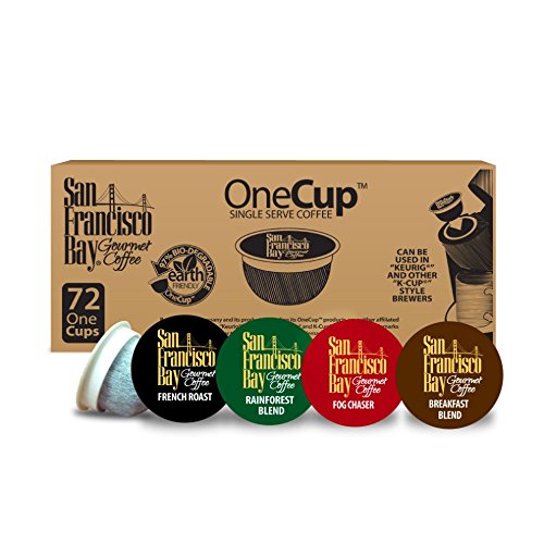 San Francisco Bay Coffee OneCup Variety Pack, 72 Count