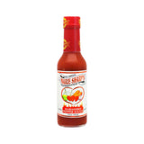 Marie Sharp's Hot Habanero Pepper Sauce, 5 oz - Authentic Belizean Hot Sauce with Fresh Red Habanero Peppers (Pack of 3)