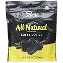 Panda Licorice Soft Chews Black, 7 Oz