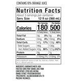 Polar Beverages Dry Juice, Orange, 33.8 Fluid Ounce (Pack of 12)