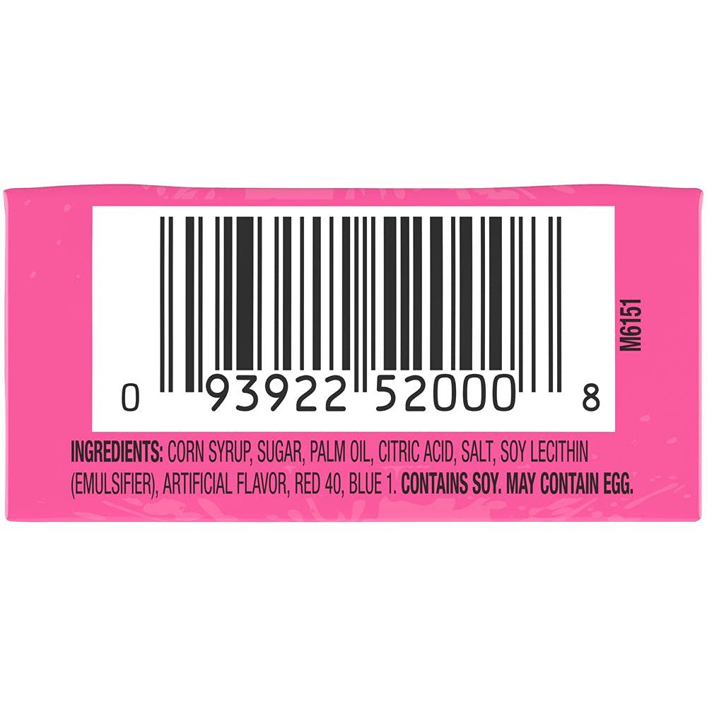 Now and Later Watermelon Candy 6 Pack - Case of 24