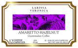 Amaretto Hazelnut Guatemalan Coffee (Single Serve K-Cup Pods) (Gourmet, Naturally Flavored, Whole Coffee Beans) (12 pods, ZIN: 571146) - 3 Pack