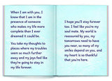 Blue Mountain Arts Mini Book (Soul Mates)-Husband Gift, Wife Gift, Significant Other Gift, Partner Gift, by Douglas Pagels, 4 x 3 inches