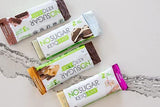 No Sugar Keto Bar Snack - Low Carb No Sugar Keto Snack Food with Keto Friendly Macros (24 x 1.41oz Bars, Birthday Cake)