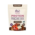 Dojo Fresh Chocolate Protein Pancake Mix, Plant-Based & Vegan, 27g Protein per Serving, Non-GMO, Just Add Water, High-Protein Pancakes, Waffles & Baking Mix (8 oz)