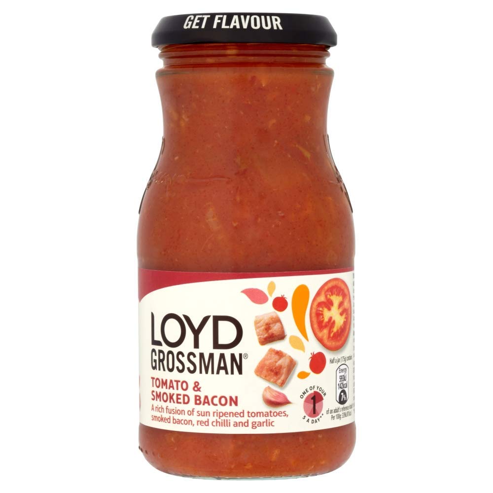 Loyd Grossman Pasta Sauce - Smoky Bacon (350g)