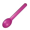 Yocup Eco-Friendly Wide Handle Spoon, Purple - 1000ct