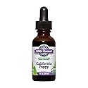 Oregon's Wild Harvest California Poppy Fresh 1:2 Organic Herbal Supplement, 1 Fluid Ounce