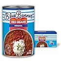 Blue Runner Creole Cream Style Red Beans 16 Oz (Pack Of 6) - New Orleans Best Authentic Red Beans - Slow Cooked to Perfection - A Southern Favorite