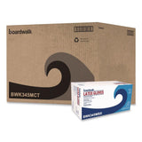 Boardwalk 345MCT General-Purpose Latex Gloves Natural Medium Powder-Free 4 2/5 mil 1000/Ctn