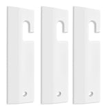 Bagentry 3 Pieces Mini Soft Silicone Window Squeegee, Hand Water Scraper with Hanging Hole, Small Mirror Cleaning Squeegee for Shower Glass Car