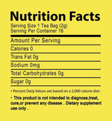 GT Chrysanthemum Green Tea, 1.13 Ounce Box (16 Tea Bags)