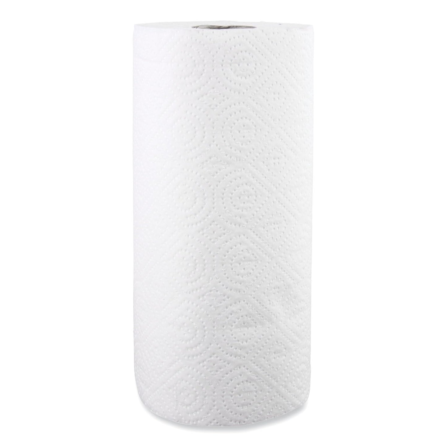 Windsoft Paper Towels, Bulk Pack of 30 Rolls, 85 Sheets Per Roll, Individually Wrapped, 2-Ply White Kitchen Towels, Embossed and For Enhanced