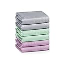 Fish Scale Streak Free Magic Glass Window Car Mirror Microfiber Cleaning Cloth Cleaner Cloths,Lint Free Stainless Steel Windshield Shower Cleaning