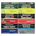 Bigelow Tea Decaffeinated Tea 6 Flavor Variety Pack, Decaf Tea with Green Tea, Spiced Chai, Constant Comment, English Teatime and Earl Grey Tea, 20