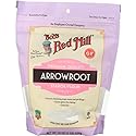 Bob's Red Mill Arrowroot Starch/Flour 2 Pack (16 oz each) - Gluten Free Cooking and Baking Thickener - 2 Pack Cornstarch Substitute (32 oz total)