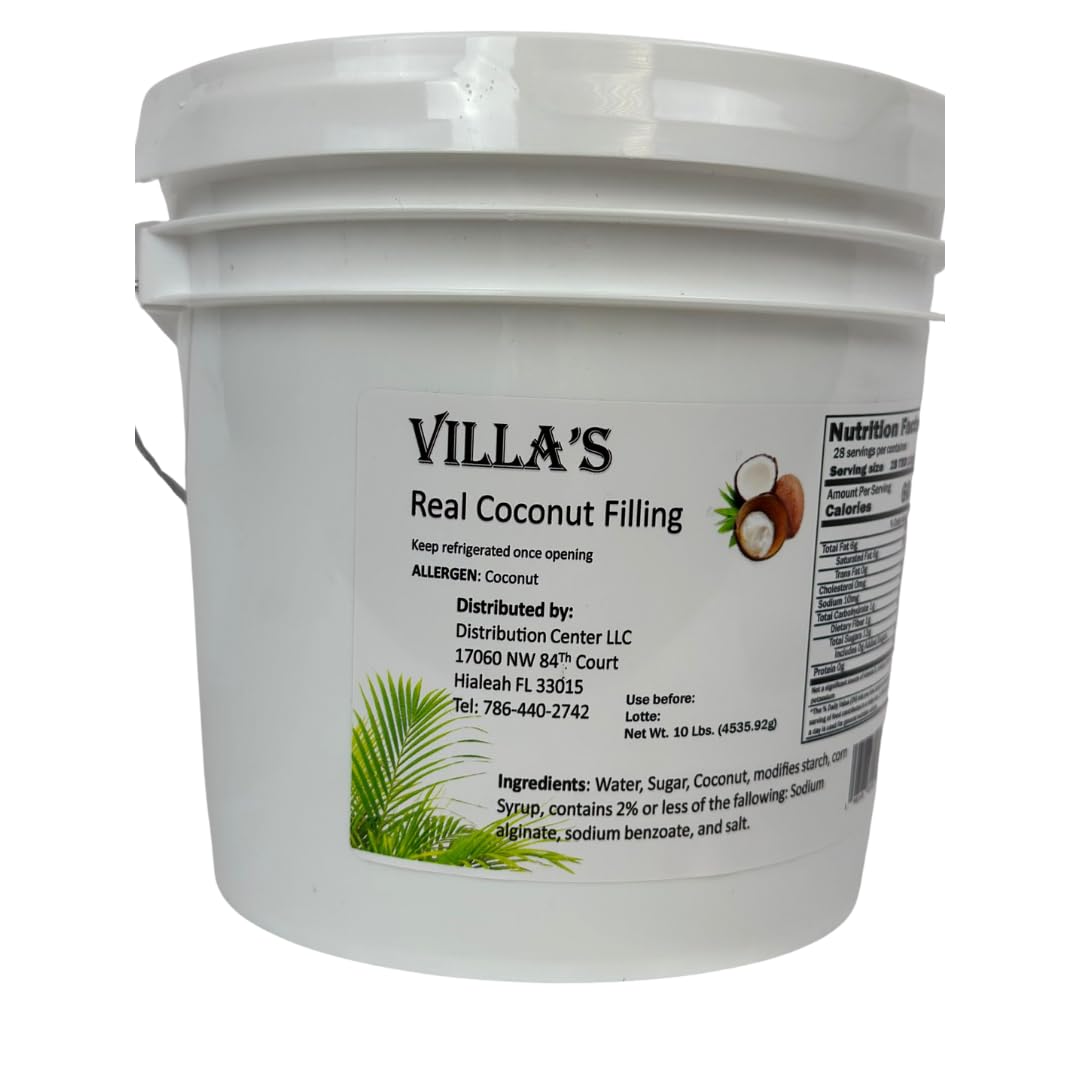 Villa's Coconut, Coconut Filling, Coconut Cake and Pastry Filling