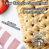 Low Calorie Snacks Variety Pack with 100 Calorie Snacks - Healthy Snacks for Adults and Kids - 50 Count Bulk Snack Box Assembled by Bussin Boxes