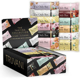 Truvani Plant Based Snack Bars | Variety 12 Pack | 5-8g Protein | USDA Organic and Vegan | The Only Bar | Dairy, Soy, and Gluten Free | Individually
