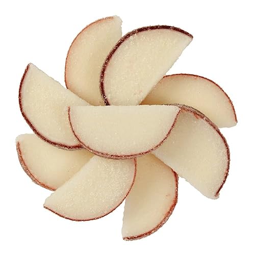 NY Spice Shop Coconut Fruit Slices Candy - 8 Ounce Sweet Flavor Chewy Jelly Fruit Slices Candy - Old Fashioned Sliced Coconut Fruits Gummies - Gummies