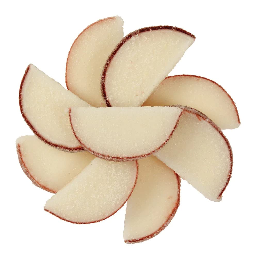 NY Spice Shop Coconut Fruit Slices Candy - 8 Ounce Sweet Flavor Chewy Jelly Fruit Slices Candy - Old Fashioned Sliced Coconut Fruits Gummies - Gummies