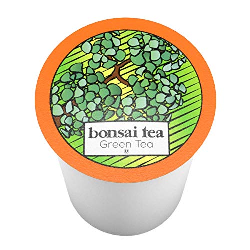 Bonsai Tea Co. Green Tea, Compatible with K Cup Brewers Including 2.0, 100 Count