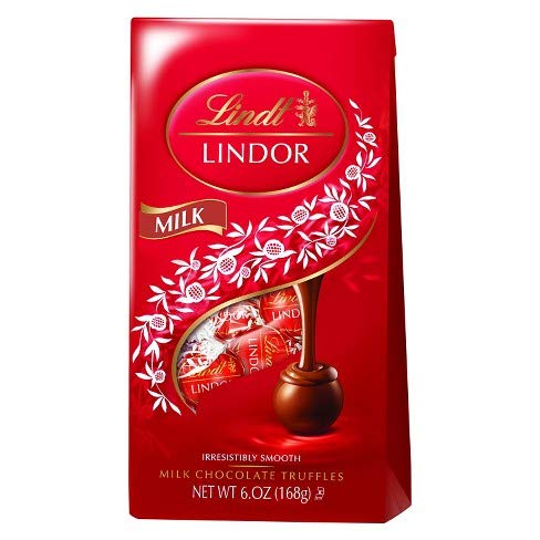 New Holiday Edition Lindt Lindor Milk Chocolate 6 Oz. (Pack of 1)