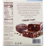 think! Protein Bars, High Protein Snacks, Gluten Free, Sugar Free Energy Bar with Whey Protein Isolate, Brownie Crunch, Nutrition Bars Without